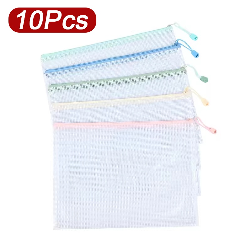 Is Stationery Office Supply - 5-30 szt. siatkowych torebek na dokumenty