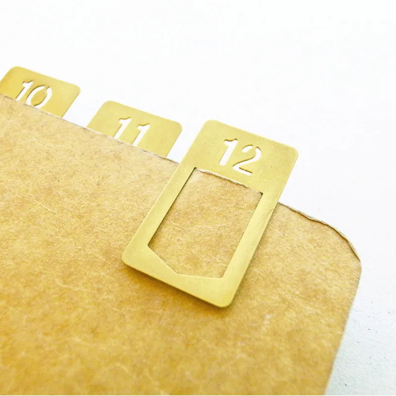 Stationery Office Supply Store - 12 sztuk/partia w stylu Vintage miedziana
