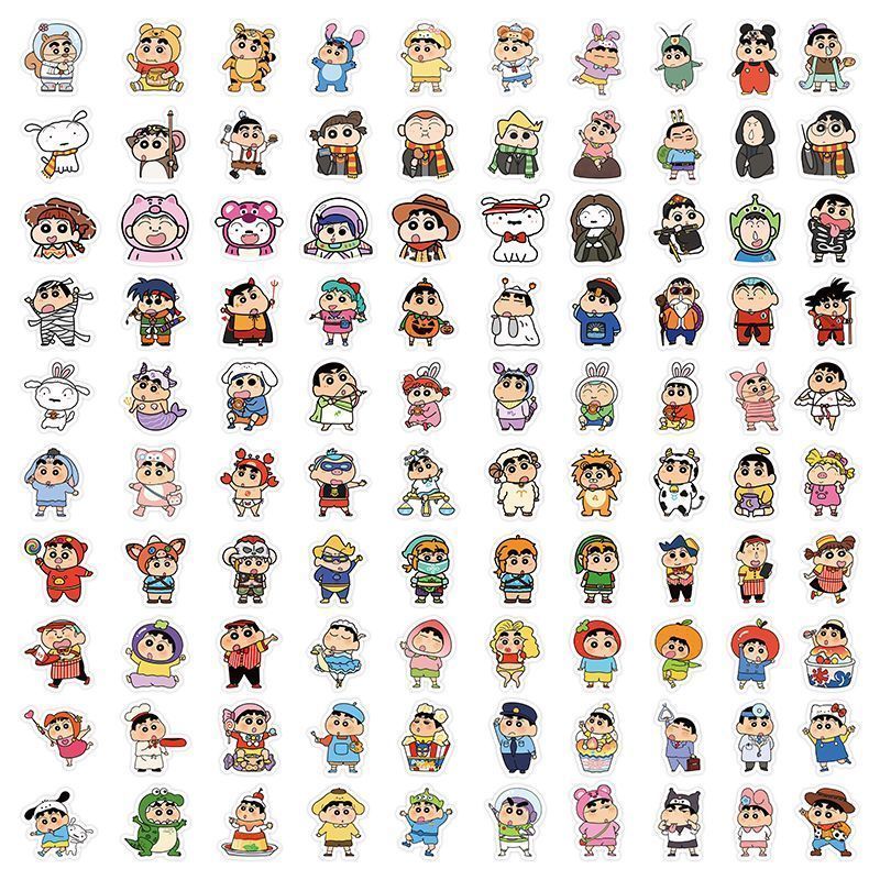 Naklejki Crayon Shin-chan, uro – Cardstock Paper Pack recenzja i cena