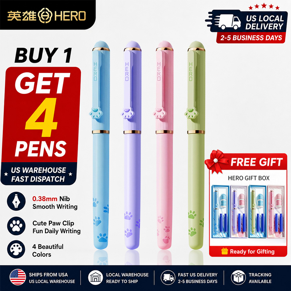 Pióro wieczne Hero 360M Cat Pa – Stationery Warehouse recenzja i cena