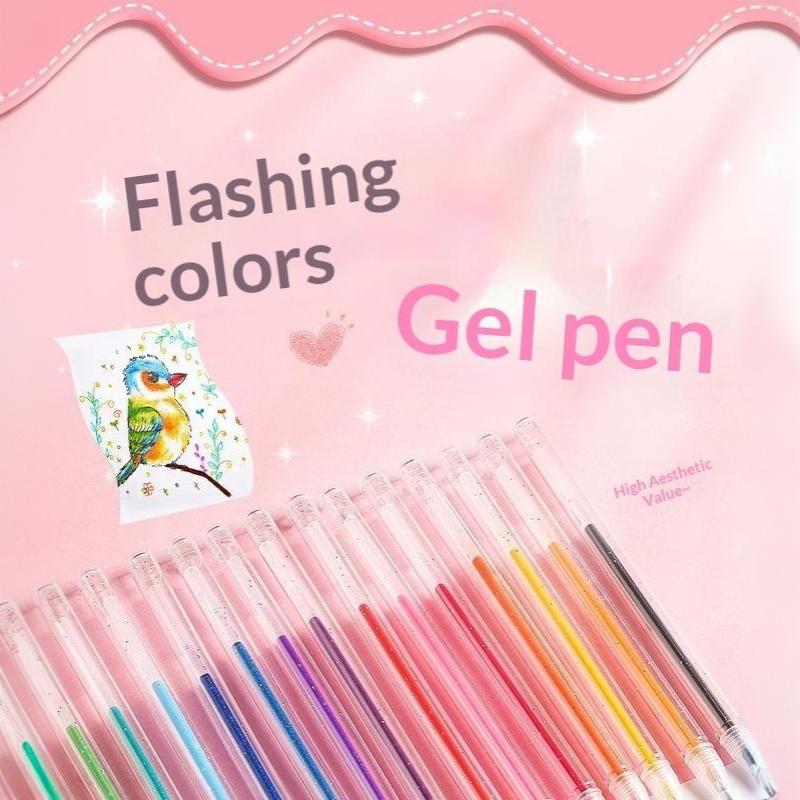 Zestaw 8/12/18 długopisów żelo – Gel Ink Pen Set recenzja i cena