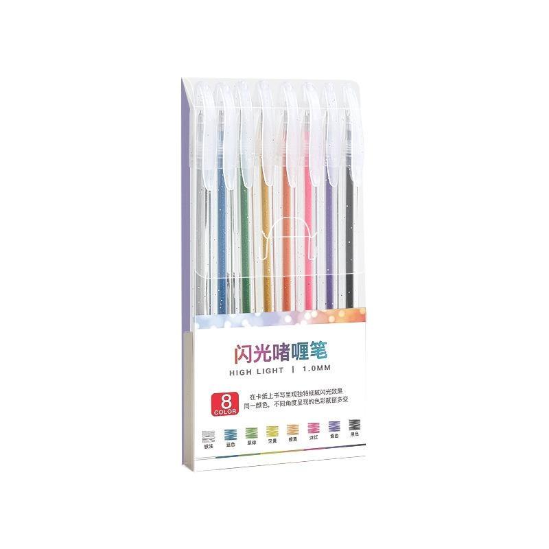 Zestaw 8/12/18 długopisów żelo – Gel Ink Pen Set recenzja i cena