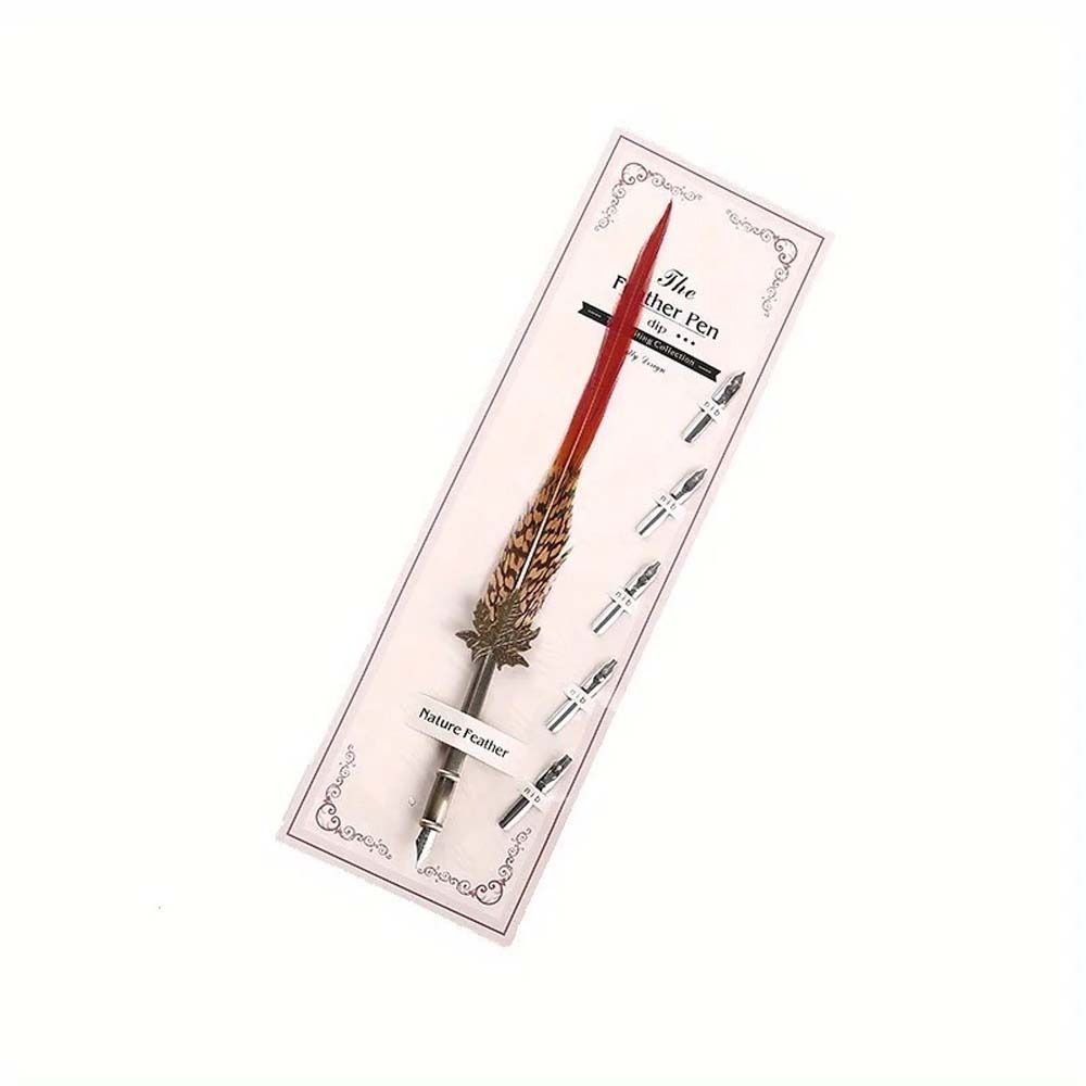 Europejskie pióro z pióra pawi – Fountain Pen Ink recenzja i cena
