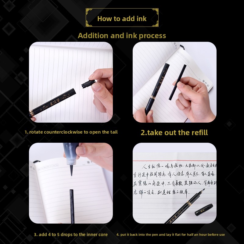 4 SZT./ZESTAW Markery do kalig – Is Stationery Office Supply recenzja i cena