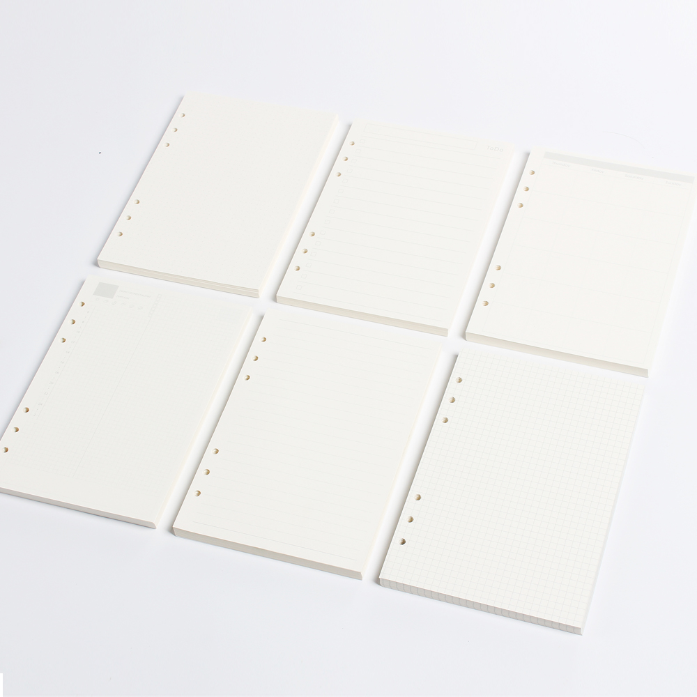 Klasyczny notatnik z 6 otworam – Notebook Dotted A5 recenzja i cena
