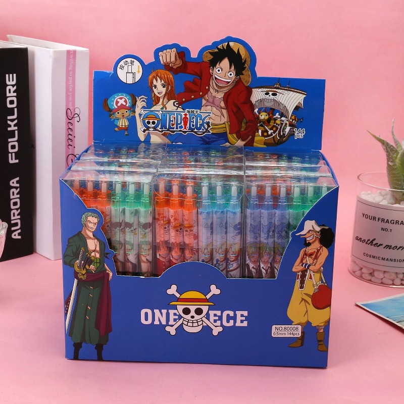 Długopis żelowy Anime One Piec – Gel Ink Pen Set recenzja i cena