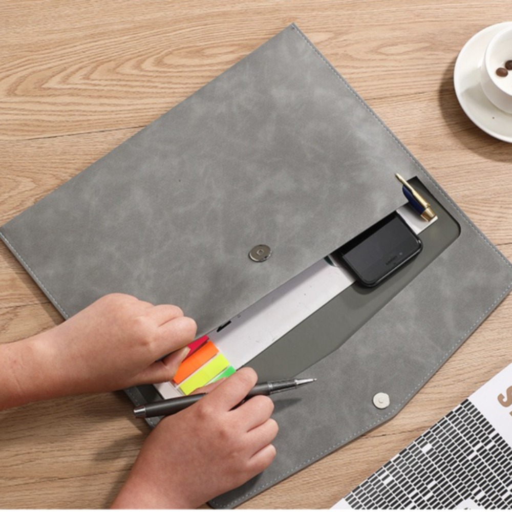 Torba na dokumenty z PU skóry, – Is Stationery Office Supply recenzja i cena